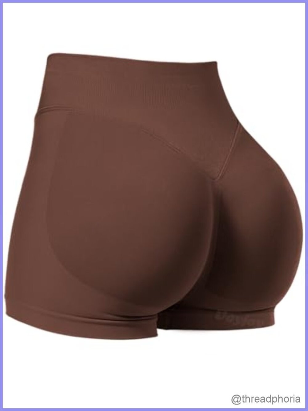 VOYJOY Women's Impact Workout Shorts 2.5" Inseam Scrunch Butt Booty Ribbed